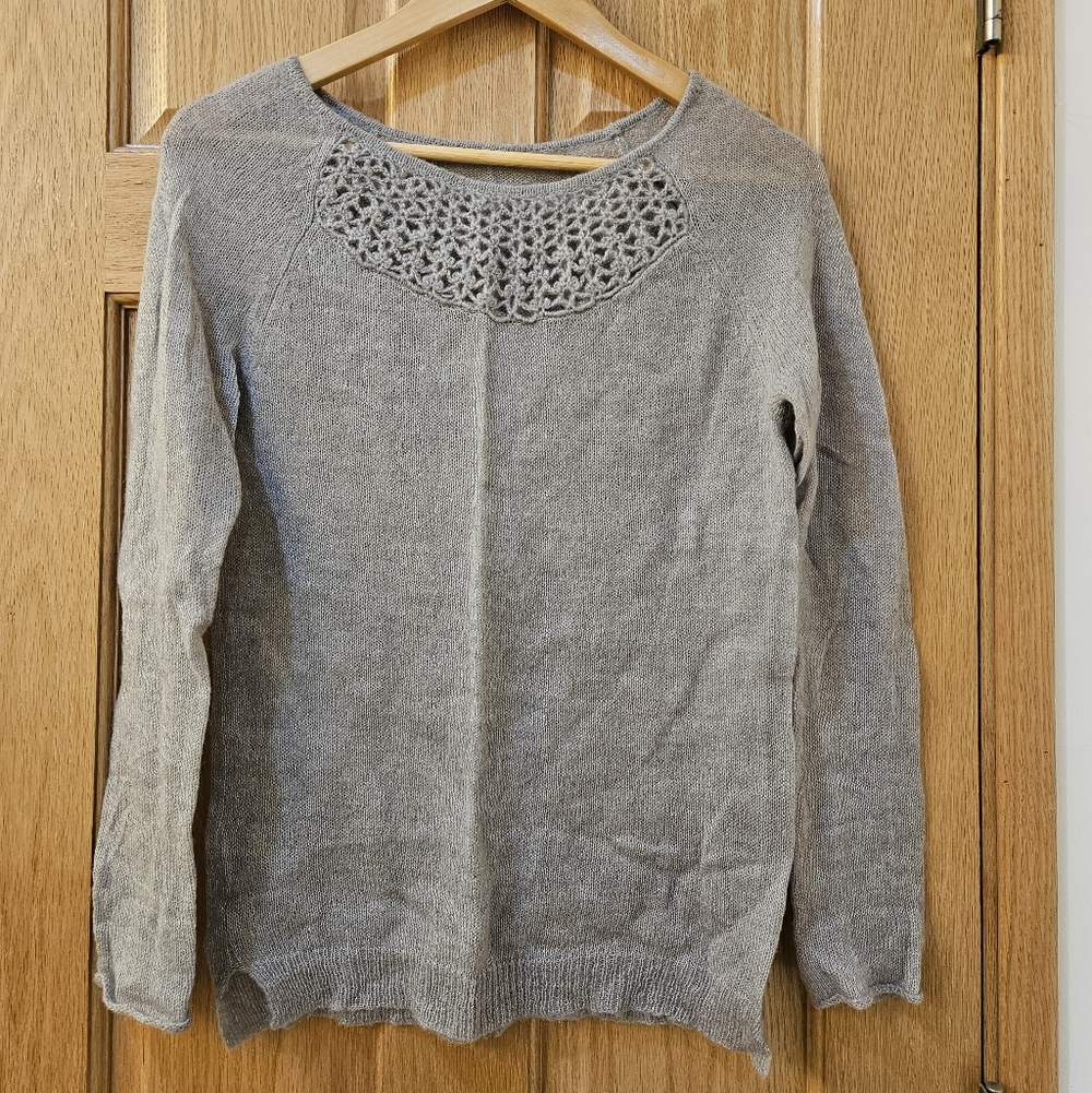 Gray Pullover Sweater